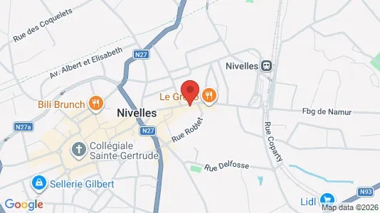 Apartments for rent in Nijvel - Photo from Google Street View