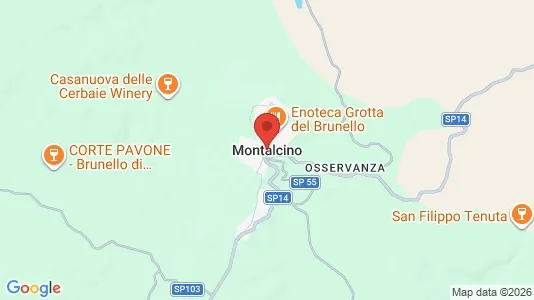 Houses for rent in Montalcino - Photo from Google Street View
