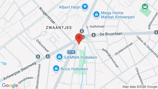 Apartments for rent i Stad Antwerp - kort over placeringen