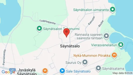 Apartments for rent i Jyväskylä - kort over placeringen