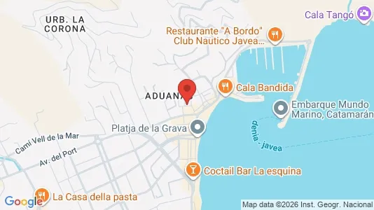 Apartments for rent in Jávea/Xàbia - Photo from Google Street View