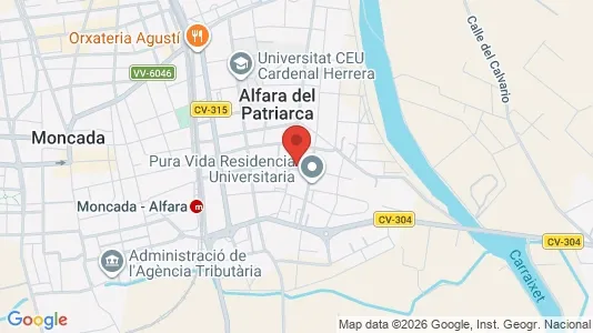 Apartments for rent in Alfara del Patriarca - Photo from Google Street View