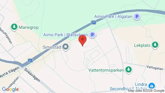 Apartments for rent in Nybro - Photo from Google Street View