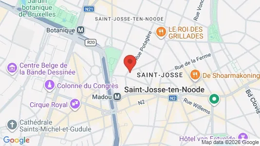 Apartments for rent in Brussels Sint-Joost-ten-Node - Photo from Google Street View