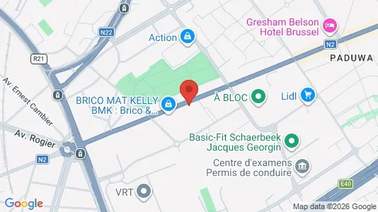 Apartments for rent in Brussels Schaarbeek - Photo from Google Street View