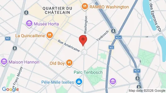 Apartments for rent in Brussels Elsene - Photo from Google Street View