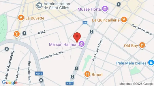 Apartments for rent in Brussels Sint-Gillis - Photo from Google Street View