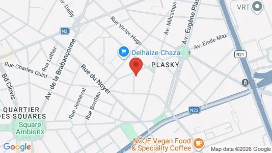Apartments for rent in Brussels Schaarbeek - Photo from Google Street View