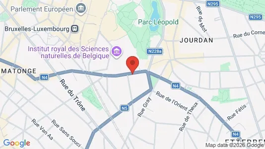 Apartments for rent in Brussels Elsene - Photo from Google Street View