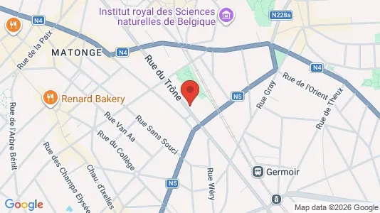 Apartments for rent in Brussels Elsene - Photo from Google Street View