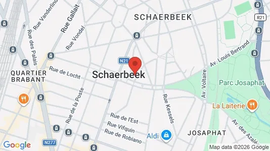 Apartments for rent in Brussels Schaarbeek - Photo from Google Street View