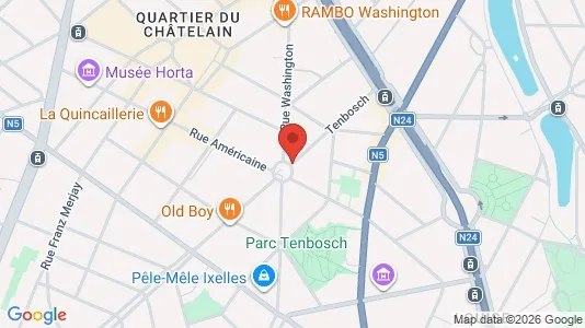 Apartments for rent in Brussels Elsene - Photo from Google Street View
