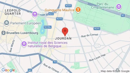 Apartments for rent in Brussels Etterbeek - Photo from Google Street View