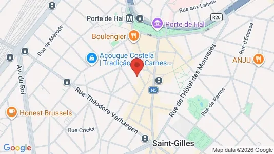 Apartments for rent in Brussels Sint-Gillis - Photo from Google Street View