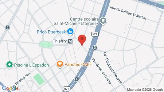 Apartments for rent in Brussels Etterbeek - Photo from Google Street View