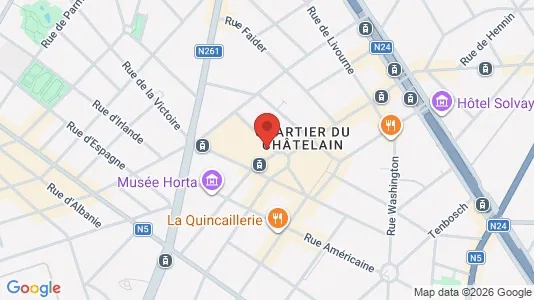 Apartments for rent in Brussels Sint-Gillis - Photo from Google Street View