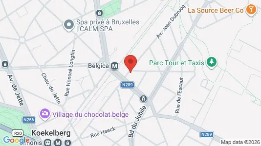 Apartments for rent in Brussels Sint-Jans-Molenbeek - Photo from Google Street View