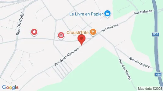 Apartments for rent in La Louvière - Photo from Google Street View