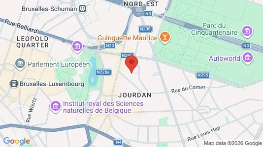 Apartments for rent in Brussels Etterbeek - Photo from Google Street View