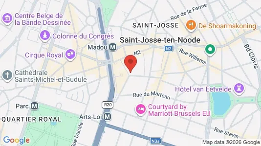 Apartments for rent in Brussels Sint-Joost-ten-Node - Photo from Google Street View