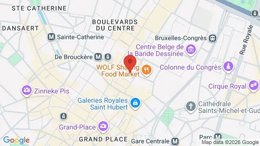 Apartments for rent in Stad Brussel - Photo from Google Street View