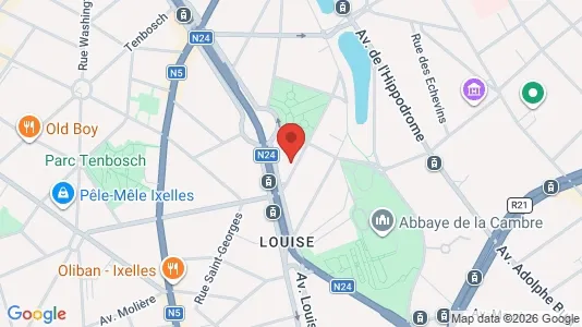 Apartments for rent i Stad Brussel - kort over placeringen