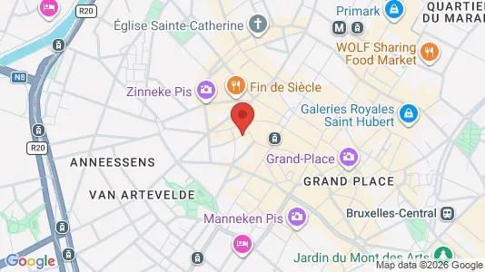 Apartments for rent in Stad Brussel - Photo from Google Street View
