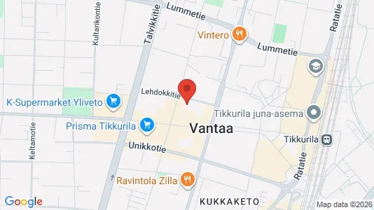 Apartments for rent i Vantaa - kort over placeringen