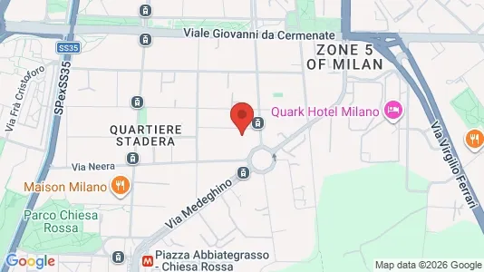 Rooms for rent in Milano Zona 5 - Vigentino, Chiaravalle, Gratosoglio - Photo from Google Street View