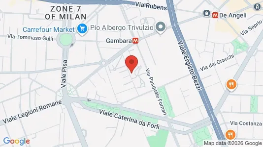Rooms for rent in Milano Zona 6 - Barona, Lorenteggio - Photo from Google Street View