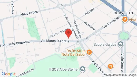 Rooms for rent in Milano Zona 5 - Vigentino, Chiaravalle, Gratosoglio - Photo from Google Street View
