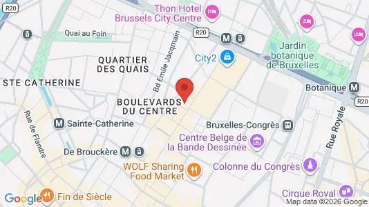 Apartments for rent in Stad Brussel - Photo from Google Street View