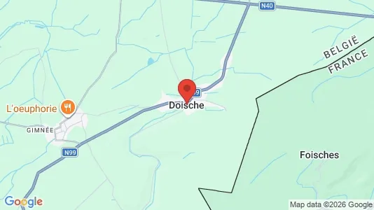Apartments for rent i Doische - kort over placeringen