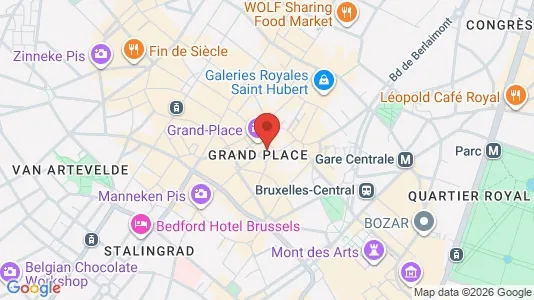 Apartments for rent in Stad Brussel - Photo from Google Street View