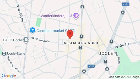 Apartments for rent in Brussels Ukkel - Photo from Google Street View