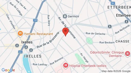 Apartments for rent in Brussels Elsene - Photo from Google Street View