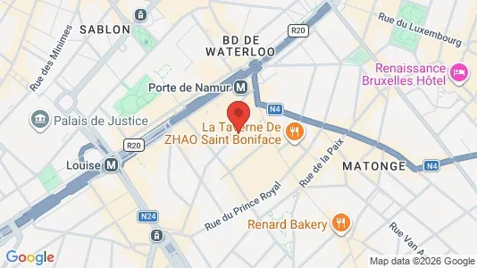 Apartments for rent in Brussels Elsene - Photo from Google Street View