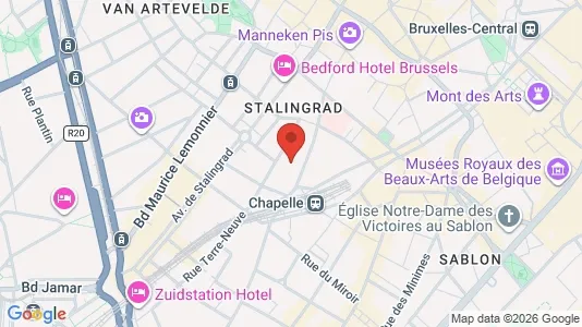Apartments for rent in Stad Brussel - Photo from Google Street View