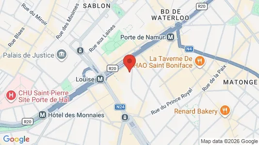 Apartments for rent in Brussels Elsene - Photo from Google Street View
