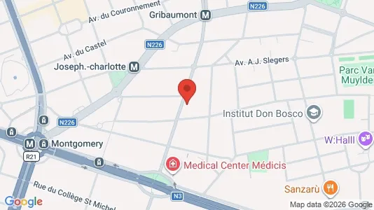 Apartments for rent in Brussels Sint-Lambrechts-Woluwe - Photo from Google Street View