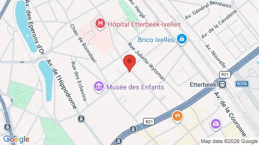 Apartments for rent in Brussels Elsene - Photo from Google Street View