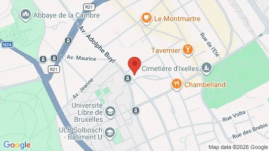 Apartments for rent in Brussels Elsene - Photo from Google Street View