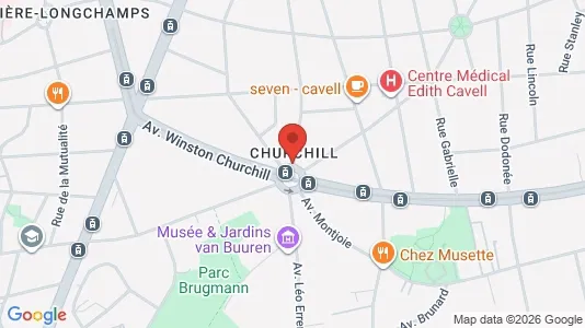 Apartments for rent in Brussels Ukkel - Photo from Google Street View