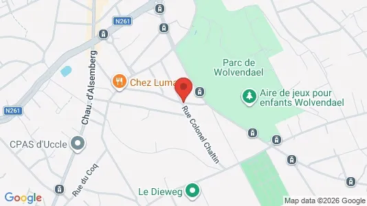 Apartments for rent in Brussels Ukkel - Photo from Google Street View