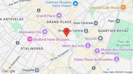 Apartments for rent in Stad Brussel - Photo from Google Street View