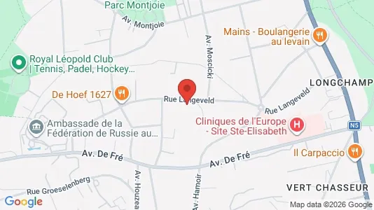 Apartments for rent in Brussels Ukkel - Photo from Google Street View