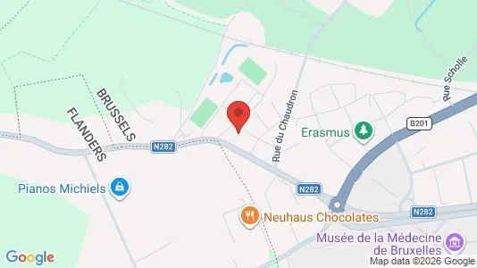 Apartments for rent in Brussels Anderlecht - Photo from Google Street View