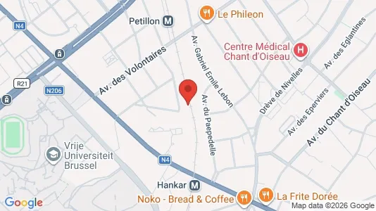 Apartments for rent in Brussels Oudergem - Photo from Google Street View