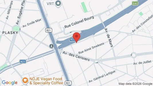 Apartments for rent in Brussels Schaarbeek - Photo from Google Street View