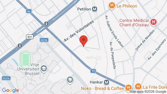 Apartments for rent in Brussels Oudergem - Photo from Google Street View